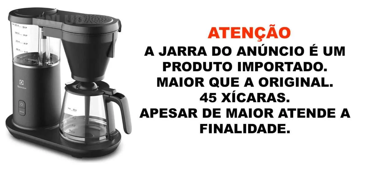 Jarra Importada compatível Cafeteira Electrolux CMP70 Expert - Imagem 3
