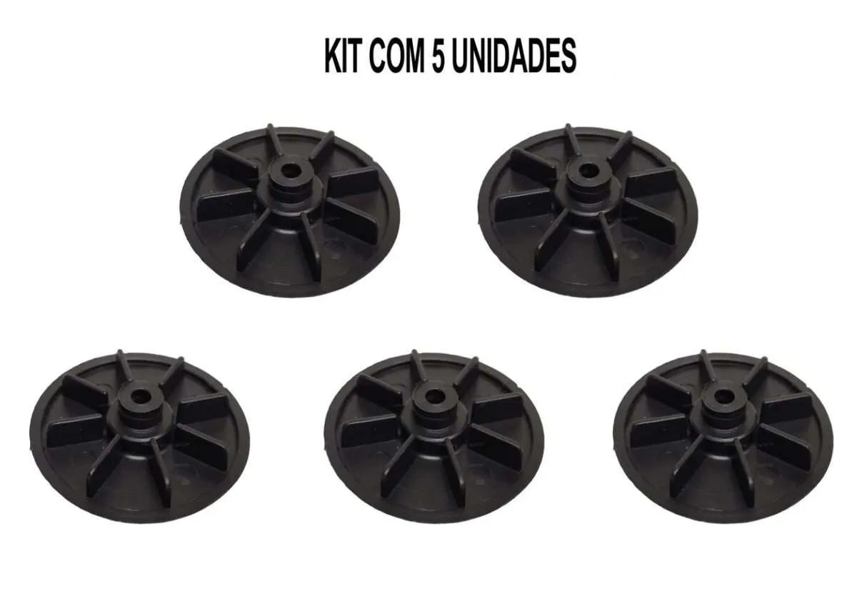 5un. Arraste Motor Liquidificador Britânia Diamante Black Cristal Diamante Black Filter SL 600 - Imagem 2