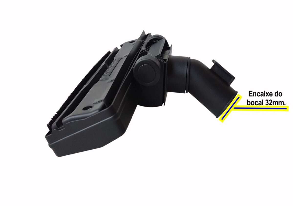 Bocal de Piso Aspirador de Pó Electrolux Flex / Nano / Neo / A10-A20 Smart / Trio / Max Trio - 32mm. D32 Importado 2 Bocal de Piso Aspirador de Pó Electrolux Flex / Nano / Neo / A10-A20 Smart / Trio / Max Trio - 32mm. D32 Importado - Imagem 2