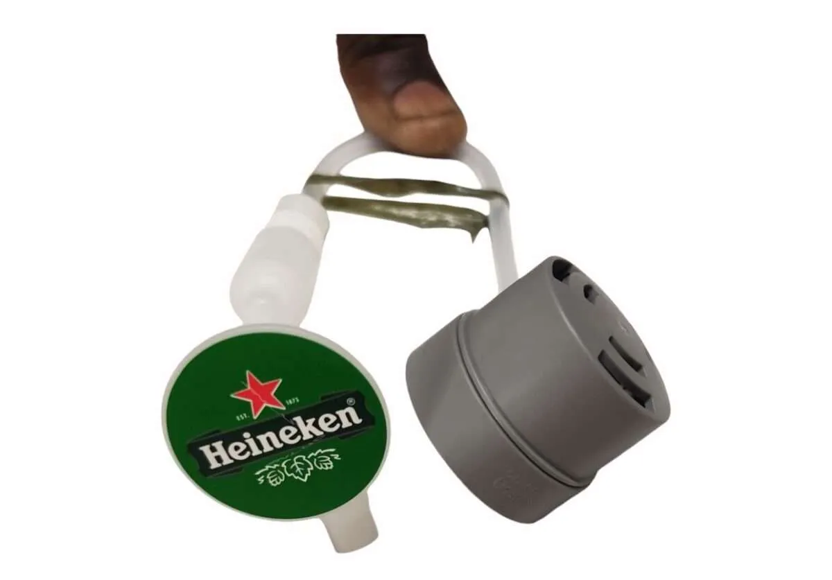 Tubo Chopeira Krups Beertender Heineken - 1 Unidade 2 Tubo Chopeira Krups Beertender Heineken - 1 Unidade - Imagem 2