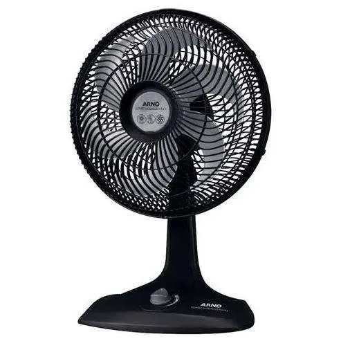 Hélice compatível Ventilador Arno Turbo Silence 6 Pás 30cm Ts30 / Vf30 / SF30 Cinza 4 Hélice compatível Ventilador Arno Turbo Silence 6 Pás 30cm Ts30 / Vf30 / SF30 Cinza - Imagem 4