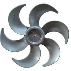 Hélice compatível Ventilador Arno Turbo Silence 6 Pás 30cm Ts30 / Vf30 / SF30 Cinza