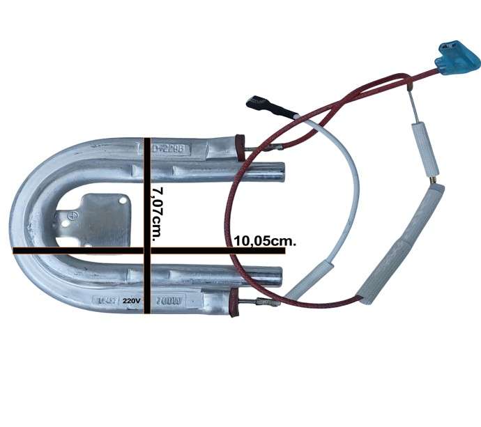 Resistência Cafeteira Britânia CP38 Thermo Inox 700w MD-229B Original 220v. 3 Resistência Cafeteira Britânia CP38 Thermo Inox 700w MD-229B Original 220v. - Imagem 3