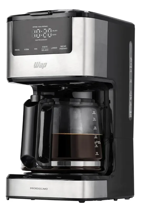 Jarra Importada Cafeteira WAP Prosdócimo Digital Aroma WCD1500 Preta 3 Jarra Importada Cafeteira WAP Prosdócimo Digital Aroma WCD1500 Preta - Imagem 3