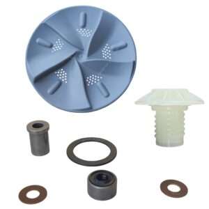 Agitador Batedor Original e Kit do Cubo Superior Lavadora Britânia 10Kg 12kg BLR10B BLR10P BLR11VD BLR110B BLRS12 BEL12