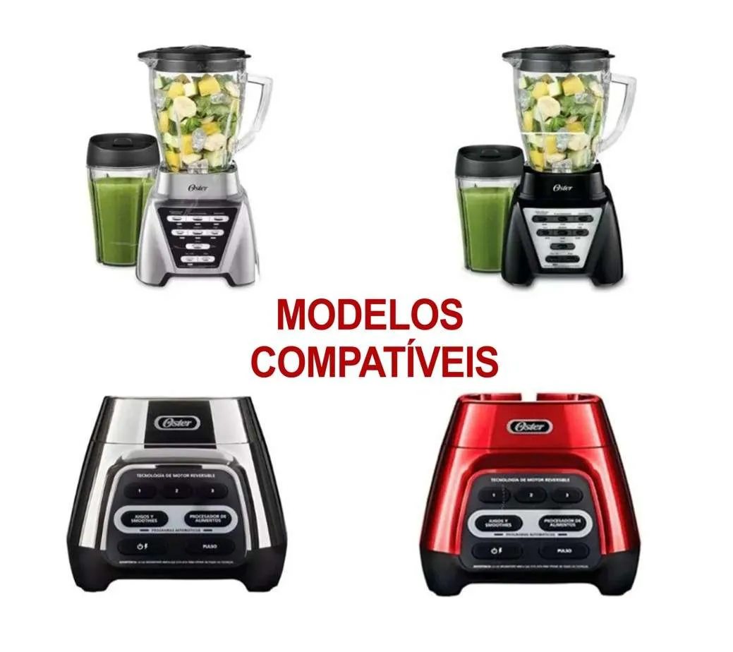 Lâmina Removível c/ Anel de Vedação Original Liquidificador Oster XPERT  NEW XPERT  ACTIVE SENSE - Imagem 3