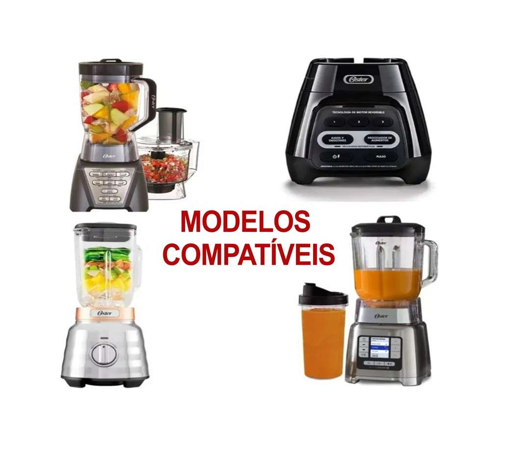 Lâmina Removível c/ Anel de Vedação Original Liquidificador Oster XPERT NEW XPERT ACTIVE SENSE 4 Lâmina Removível c/ Anel de Vedação Original Liquidificador Oster XPERT NEW XPERT ACTIVE SENSE - Imagem 4