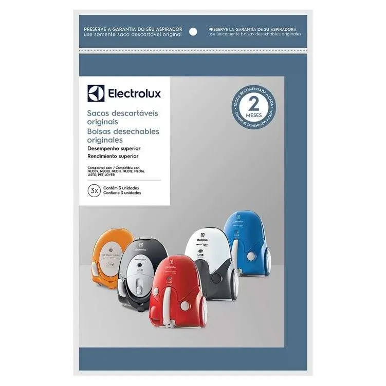 Mangueira compatível Aspirador de Pó Electrolux Neo Listo Pet Lover e Saco Descartável 3un. 4 Mangueira compatível Aspirador de Pó Electrolux Neo Listo Pet Lover e Saco Descartável 3un. - Imagem 4