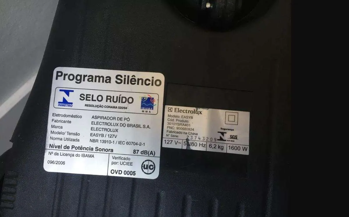Mangueira e Filtro HEPA Compatível Aspirador de Pó Electrolux Easybox 1600w EASYB - Imagem 7