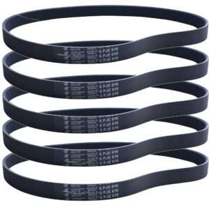 05 un. Correia para Tanquinho New Maq 10kg 12kg 6 PJE 616 / JMA 616