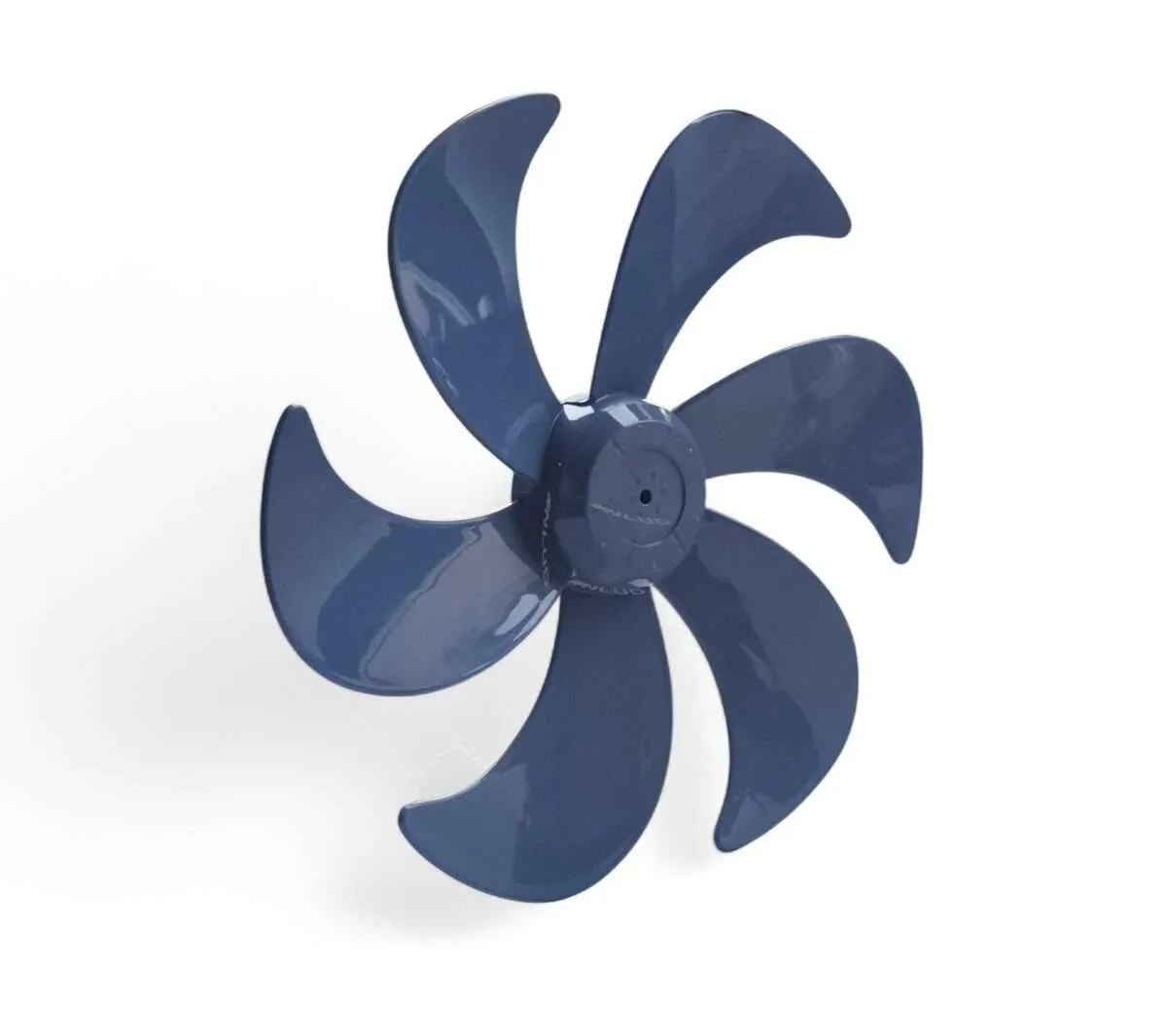 Hélice compatível Ventilador Mondial Nv-45 Nv-75 Nv-06 Vt40 Vt41 Vt42 Vt43 Nvt42 Nv41 Nv61 V71 40cm Azul - Imagem 3