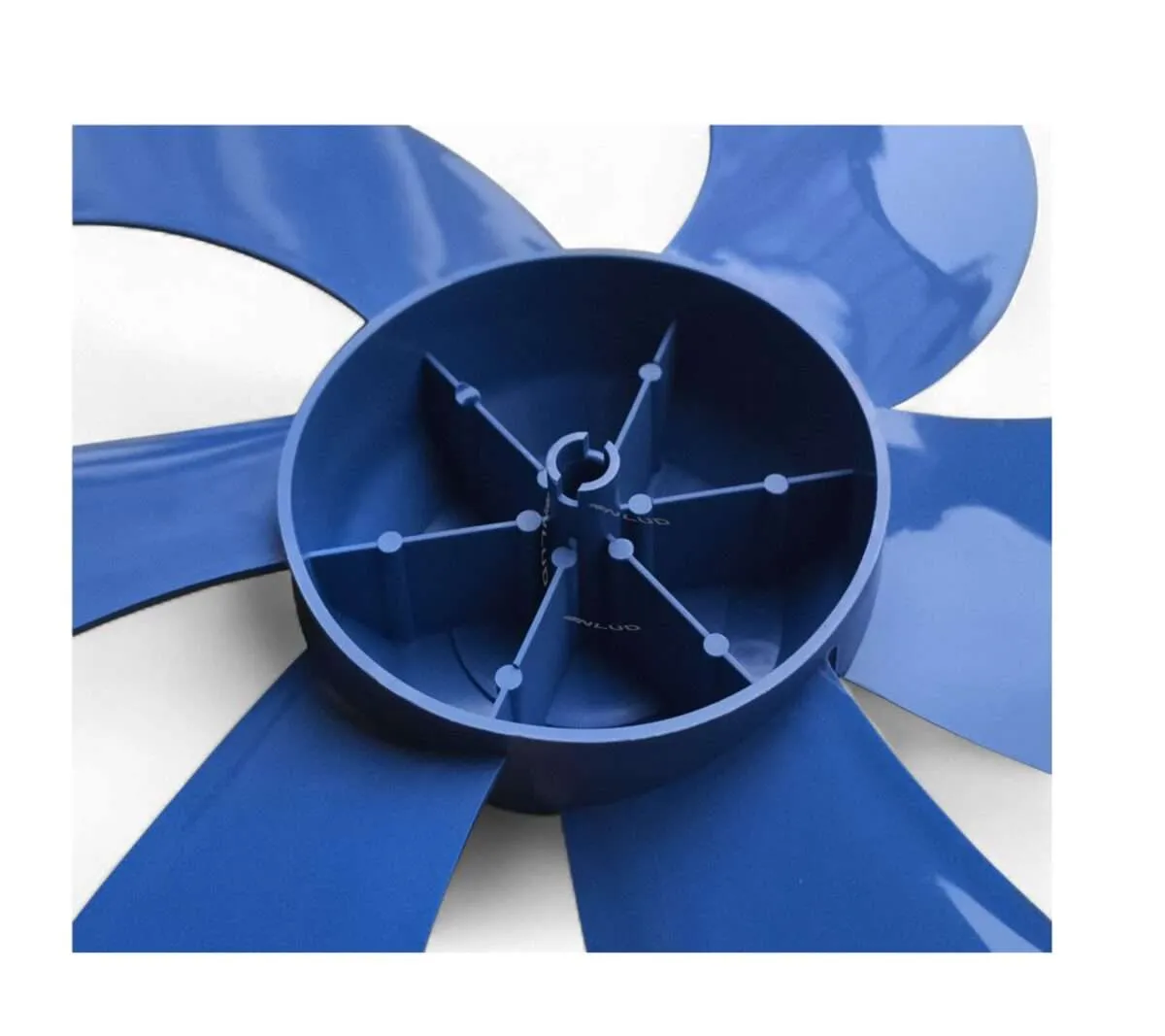 Hélice compatível Ventilador Mondial Nv-45 Nv-75 Nv-06 Vt40 Vt41 Vt42 Vt43 Nvt42 Nv41 Nv61 V71 40cm Azul - Imagem 2