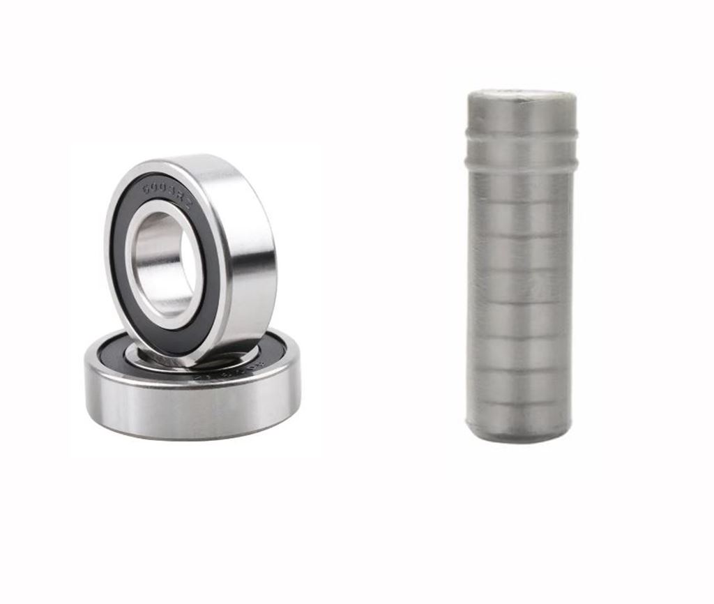 100un Suporte plástico de 29mm. 100un Rolamento 608 Substitui Buchas de Ventiladores 6 100un Suporte plástico de 29mm. 100un Rolamento 608 Substitui Buchas de Ventiladores - Imagem 6