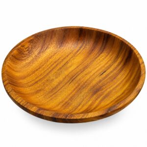 Travessa De Madeira 27cm. Decorativa Petiscos Frutas Churrasco Mesa Posta